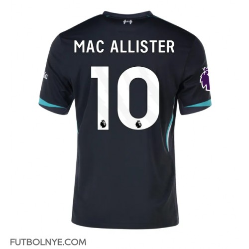 Camiseta Liverpool Alexis Mac Allister #10 Visitante Equipación 2024-25 manga corta